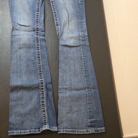 Miss Me Blue Jeans with Embellished Pockets - Picture 8 of 12